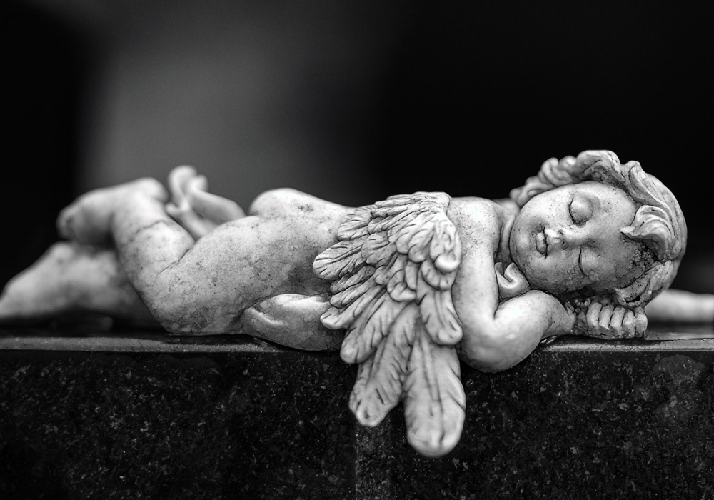 Rzeźba Aniołka